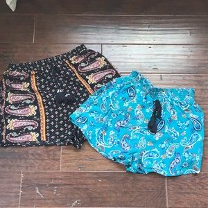 Xhilaration Shorts (both size small)